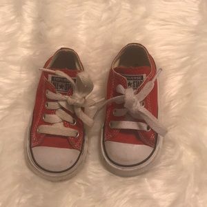 Red Toddler Size 4 Converse